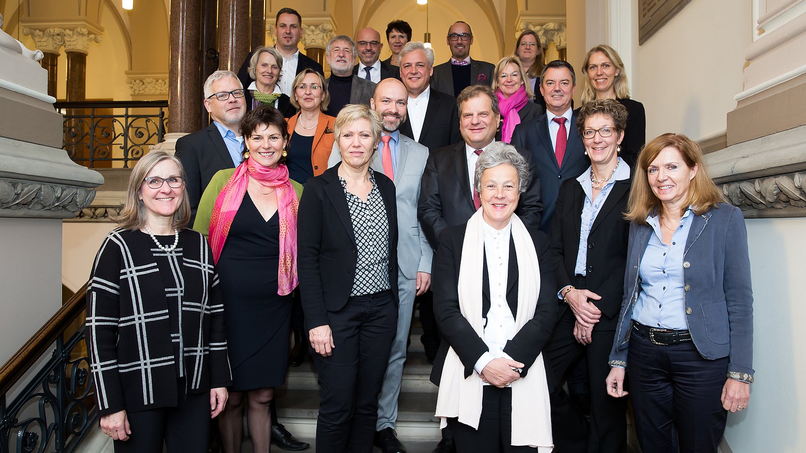 Teilnehmer des Schul- und Bildungsausschusses des Deutschen Städtetags in Braunschweig 